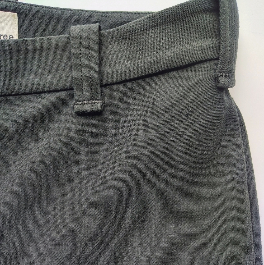 Wilfred free by Aritzia women's allwaze Exposed Front Zip high-rise pants sz 6. - Picture 12 of 17